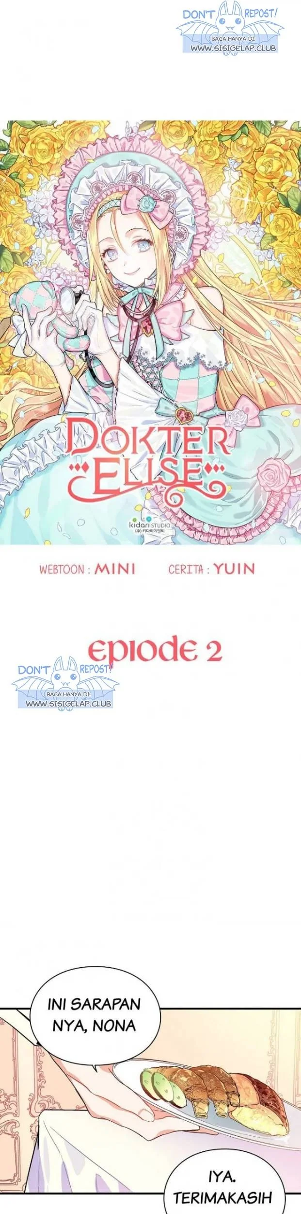 Komik Doctor Elise: The Royal Lady With the Lamp Chapter 2 gambar 1