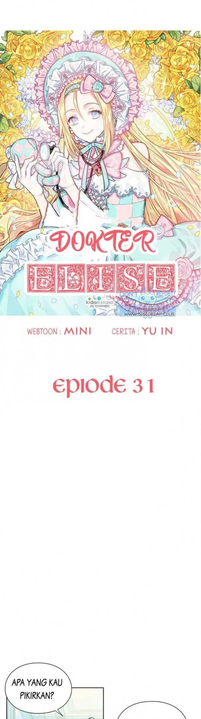 Manhwa Doctor Elise: The Royal Lady With the Lamp Chapter 31 gambar 2