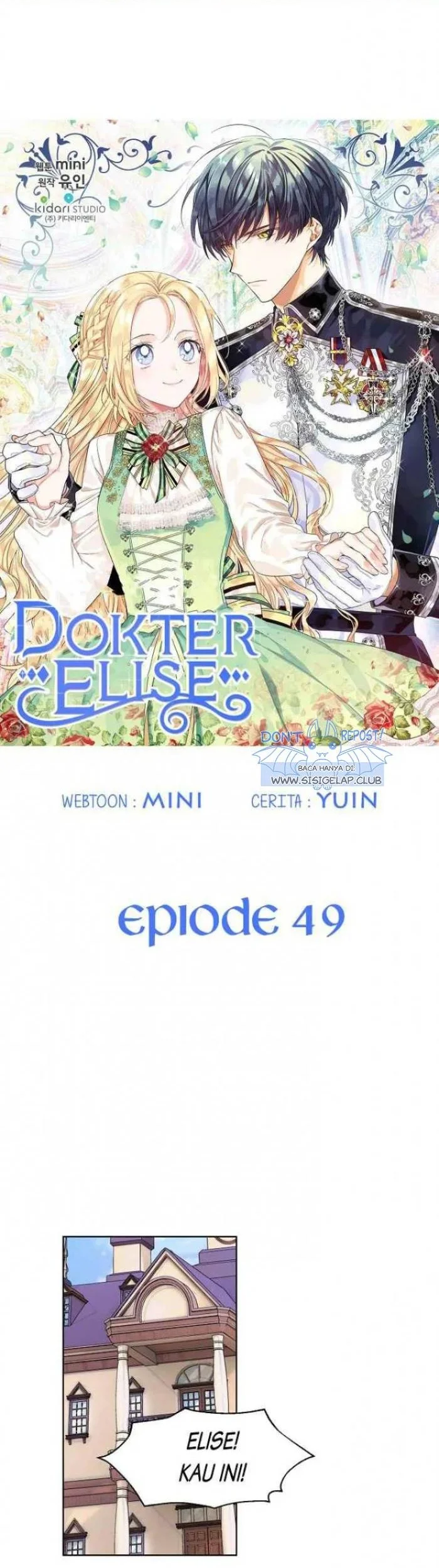 Manhwa Doctor Elise: The Royal Lady With the Lamp Chapter 49 gambar 2