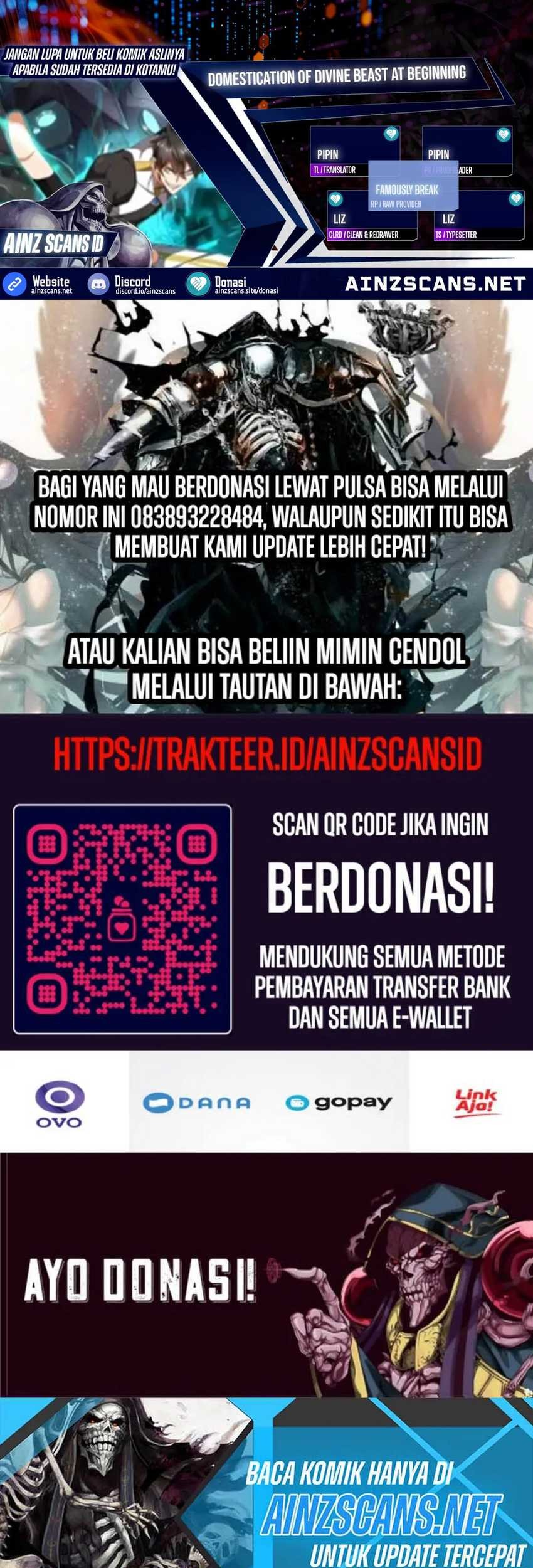 Komik Domestication of Divine Beasts at the Beginning Chapter 19 gambar 1