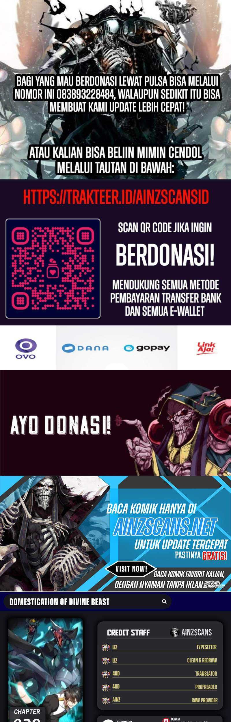 Komik Domestication of Divine Beasts at the Beginning Chapter 29 gambar 1