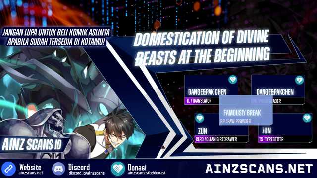 Komik Domestication of Divine Beasts at the Beginning Chapter 3 gambar 1