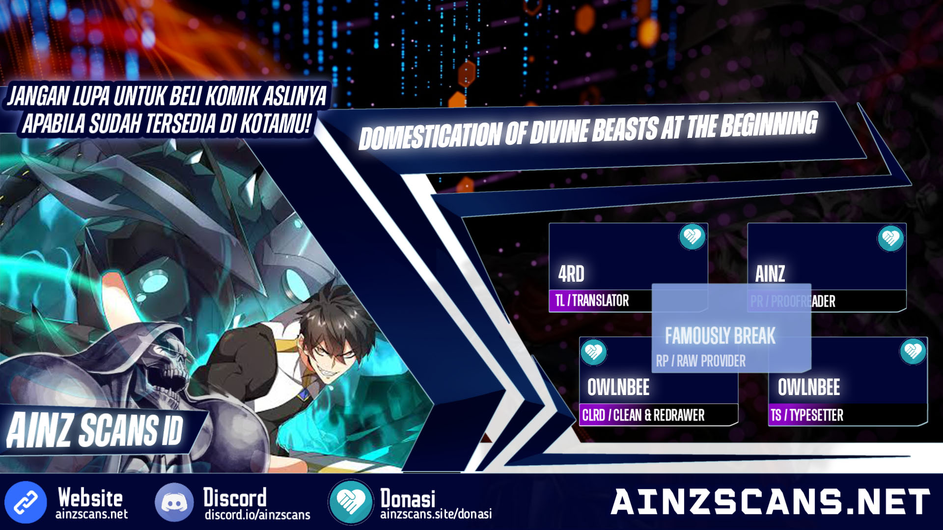 Komik Domestication of Divine Beasts at the Beginning Chapter 35 gambar 1