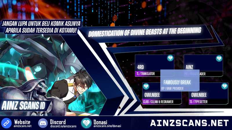 Komik Domestication of Divine Beasts at the Beginning Chapter 36 gambar 1