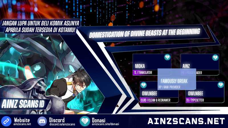 Komik Domestication of Divine Beasts at the Beginning Chapter 37 gambar 1