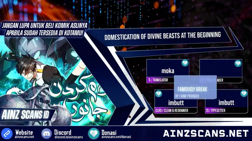 Komik Domestication of Divine Beasts at the Beginning Chapter 47 gambar 1