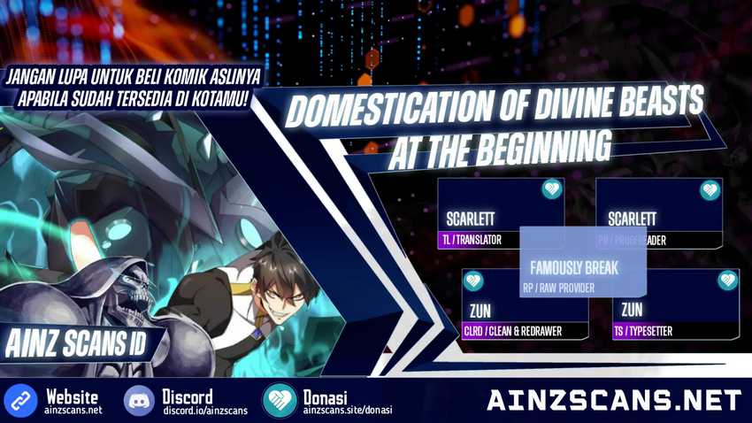 Komik Domestication of Divine Beasts at the Beginning Chapter 5 gambar 1
