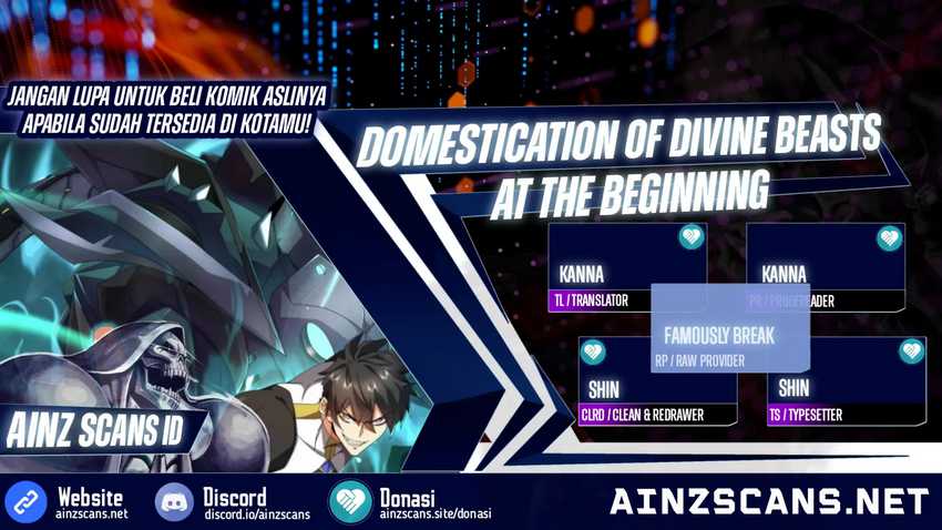 Komik Domestication of Divine Beasts at the Beginning Chapter 7 gambar 1