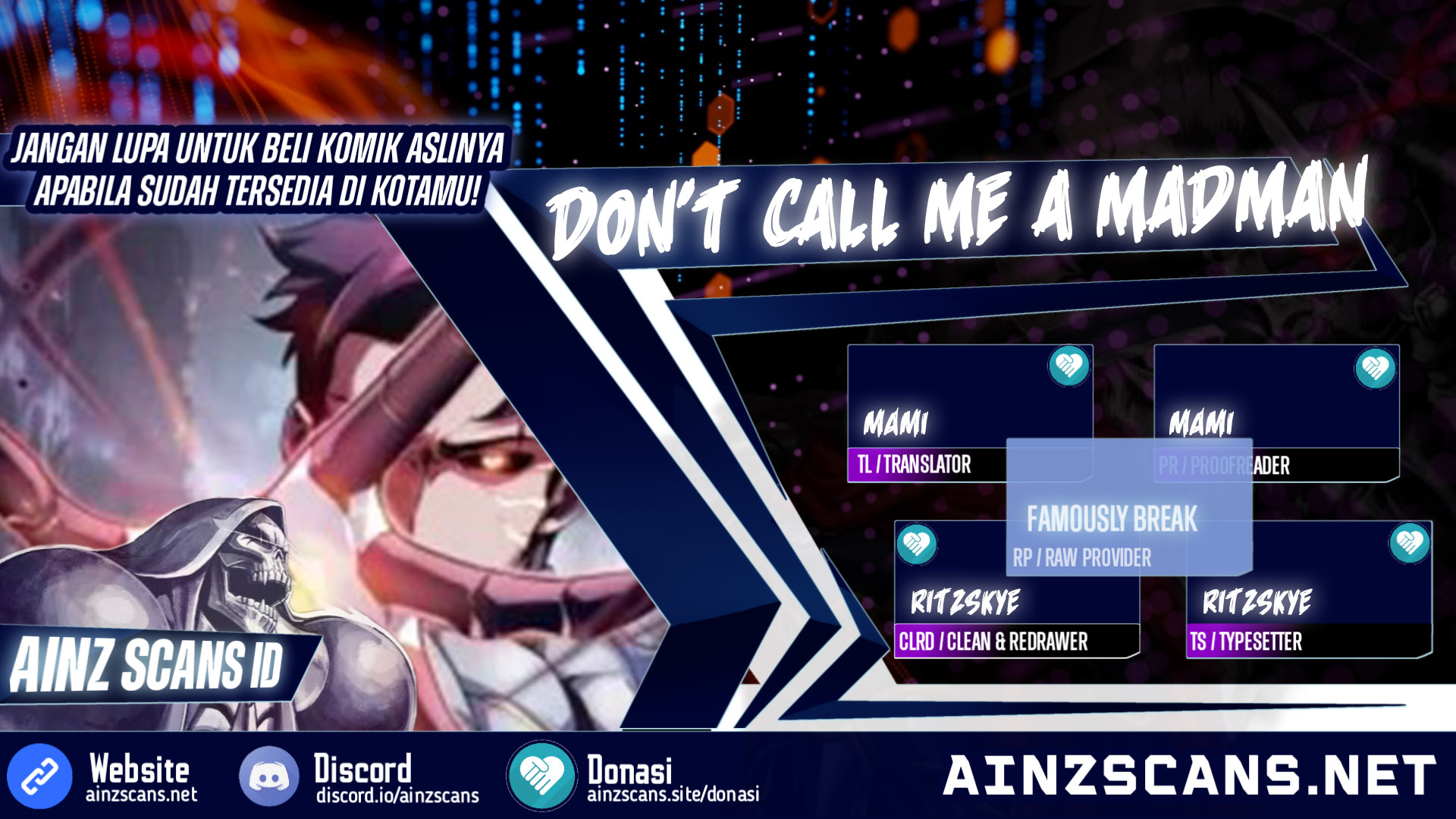 Komik Don’t Call me a Madman Chapter 17 gambar 1
