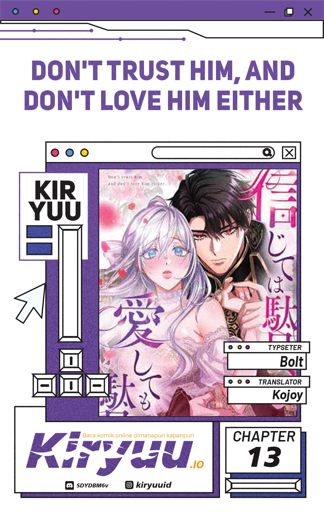 Komik Don’t Trust Him, and Don’t Love Him Either Chapter 13 gambar 1