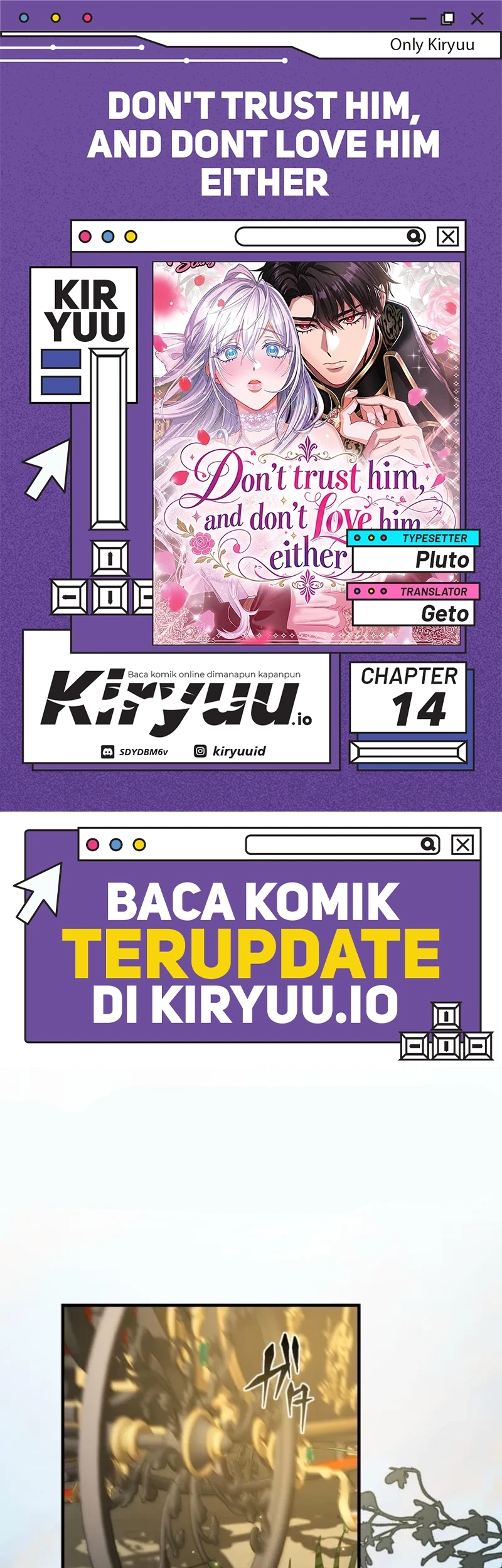 Komik Don’t Trust Him, and Don’t Love Him Either Chapter 14 gambar 1
