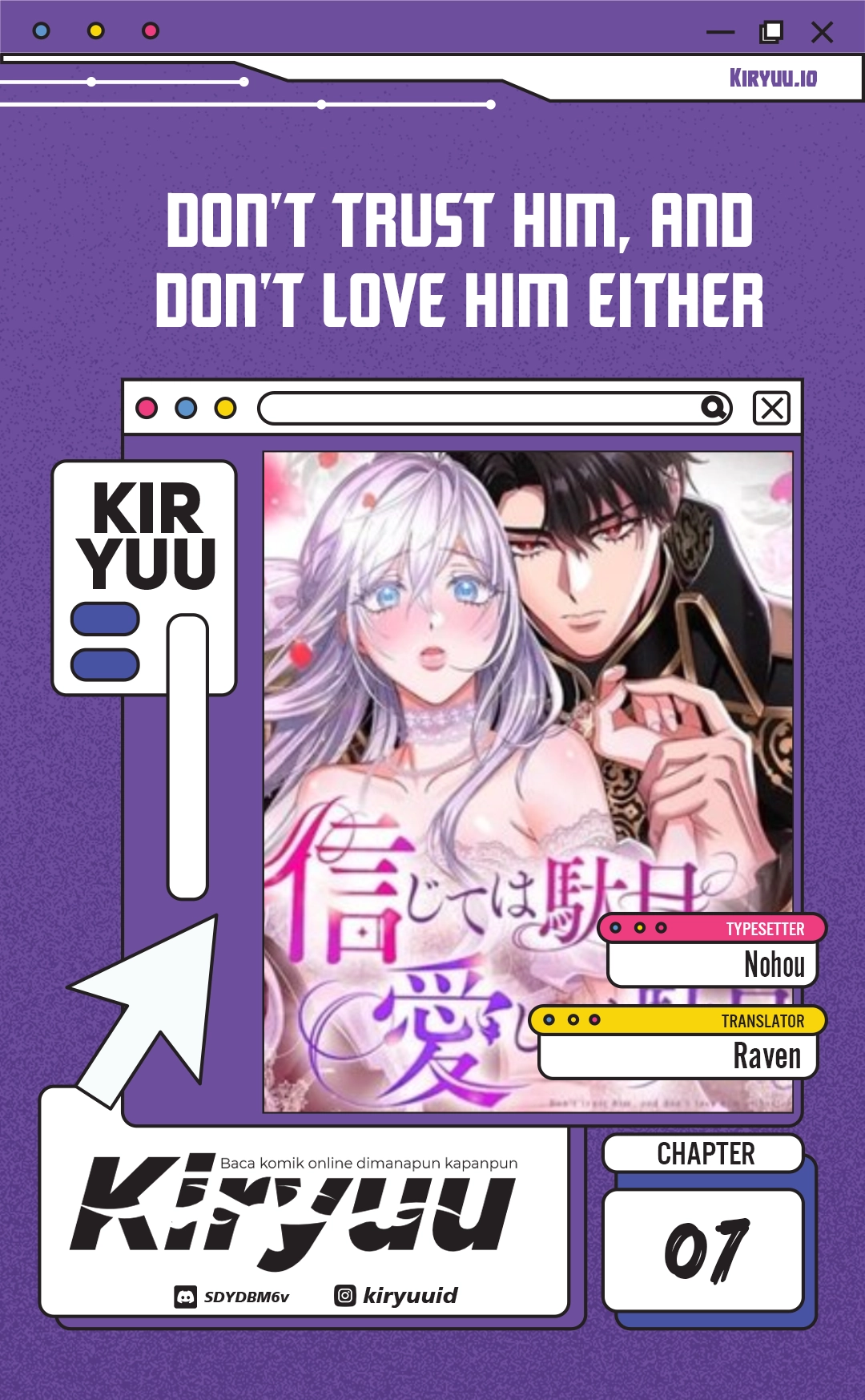 Komik Don’t Trust Him, and Don’t Love Him Either Chapter 7 gambar 1