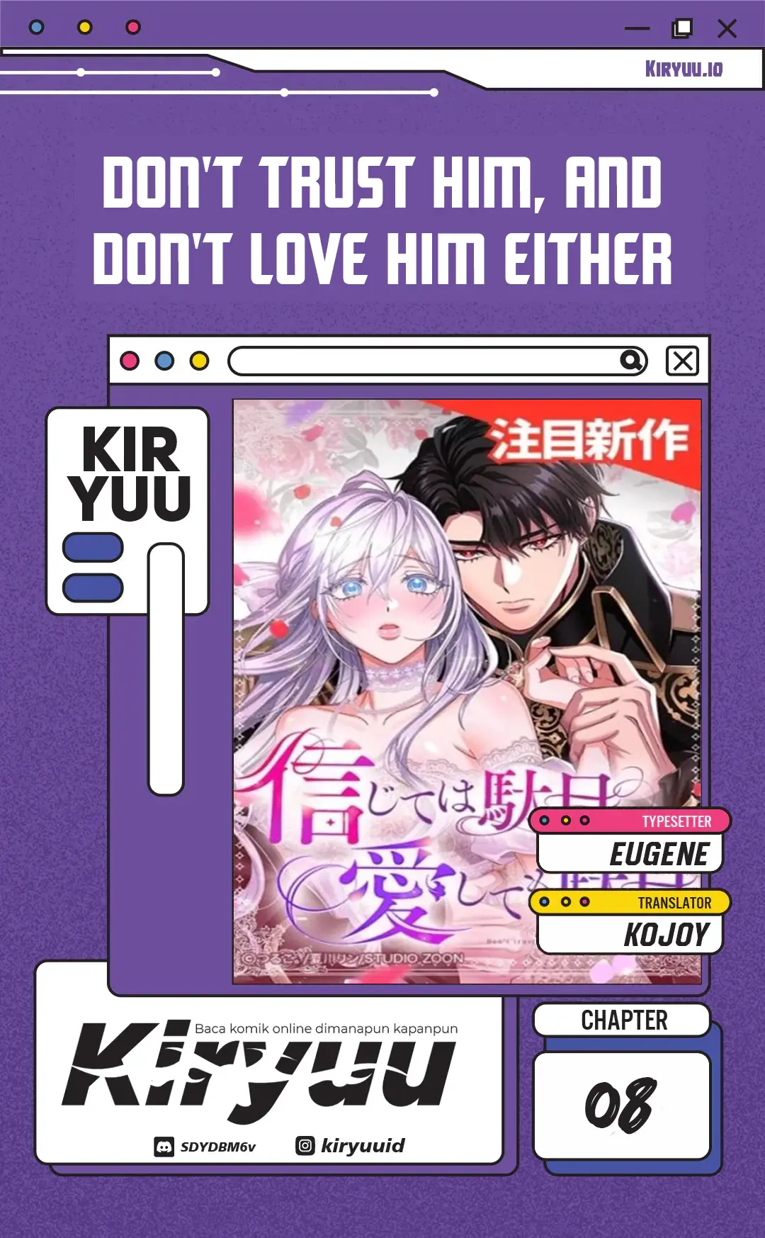 Komik Don’t Trust Him, and Don’t Love Him Either Chapter 8 gambar 1