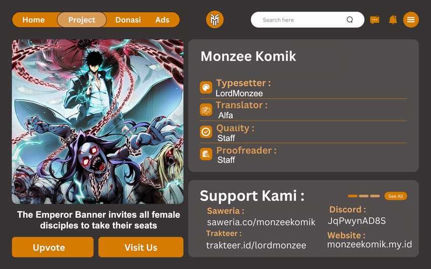 Manhua Doomsday꞉ The Emperor’s Banner Invites All Female Disciples to Take Their Seats Chapter 1 gambar 2