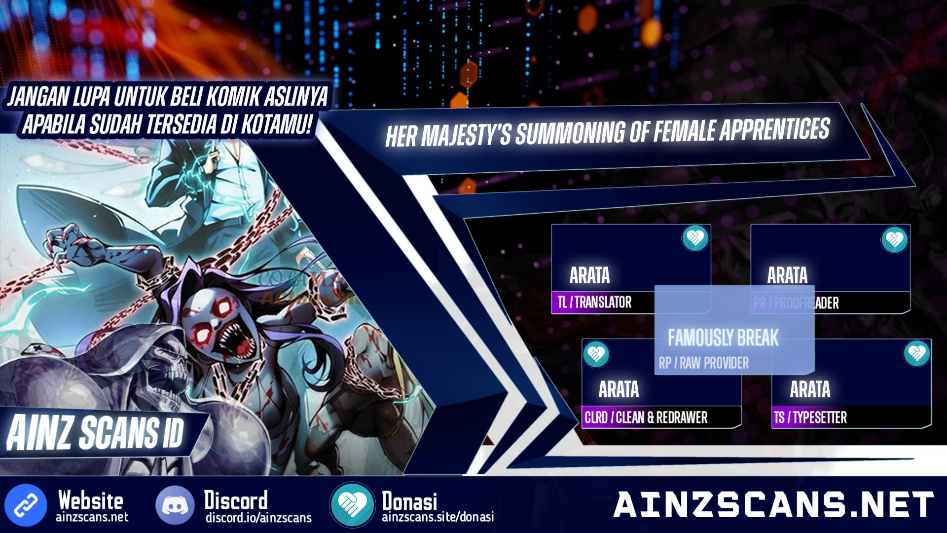 Komik Doomsday꞉ The Emperor’s Banner Invites All Female Disciples to Take Their Seats Chapter 19 gambar 1