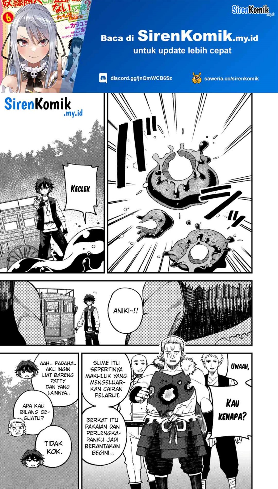 Manga Dorei Shounin shika Sentakushi ga nai desu yo? ~Harem? Nani sore oishii no?~ Chapter 65 gambar 2