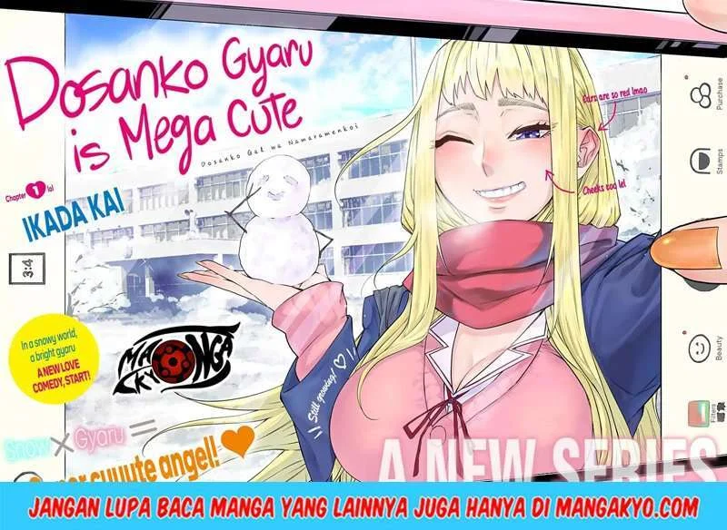 Manga Dosanko Gyaru wa Namaramenkoi Chapter 1 gambar 2