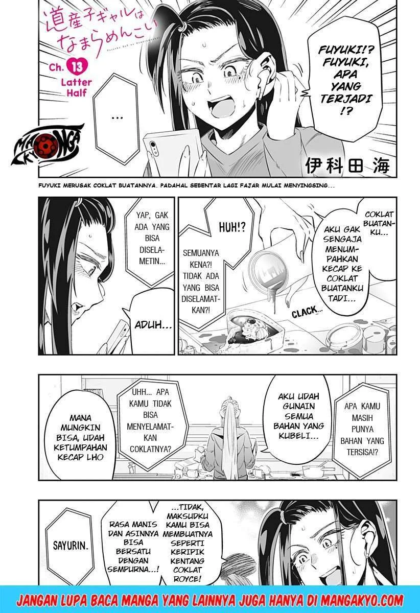 Komik Dosanko Gyaru wa Namaramenkoi Chapter 13.2 gambar 1