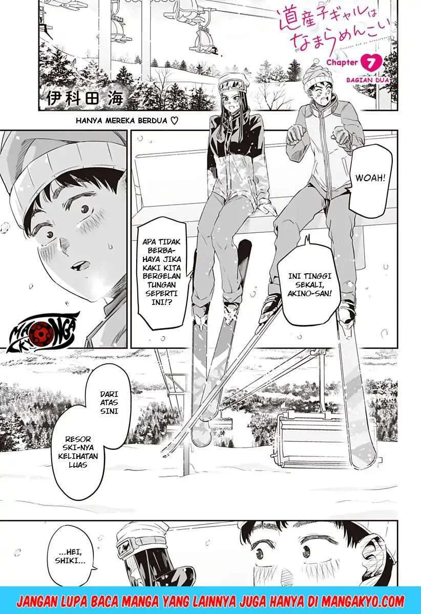 Komik Dosanko Gyaru wa Namaramenkoi Chapter 7.2 gambar 1