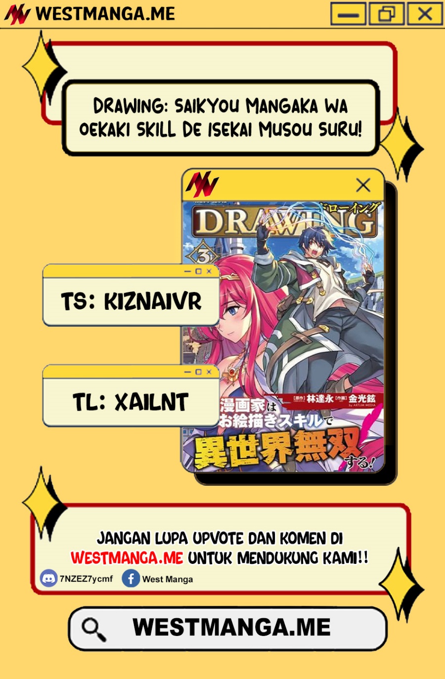 Komik Drawing: Saikyou Mangaka wa Oekaki Skill de Isekai Musou Suru! Chapter 149 gambar 1