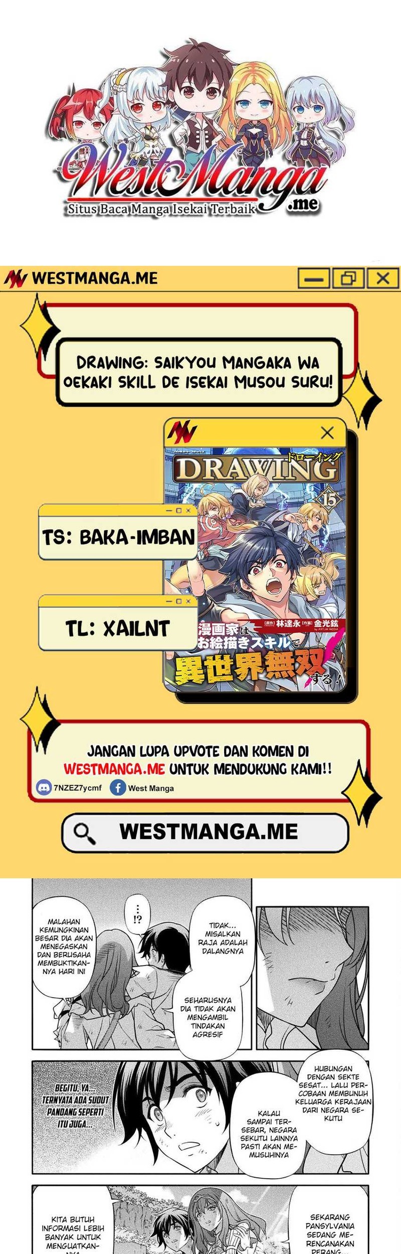 Komik Drawing: Saikyou Mangaka wa Oekaki Skill de Isekai Musou Suru! Chapter 158 gambar 1