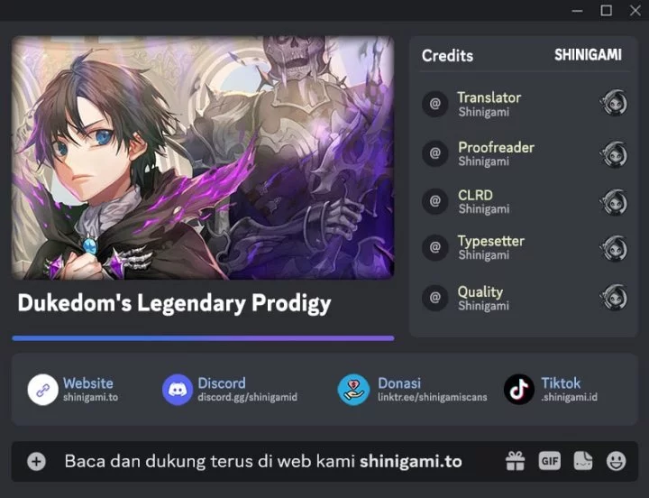 Komik Dukedom’s Legendary Prodigy Chapter 1 gambar 1