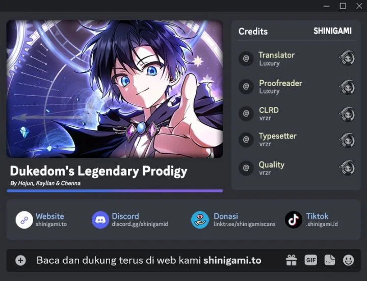 Komik Dukedom’s Legendary Prodigy Chapter 3 gambar 1