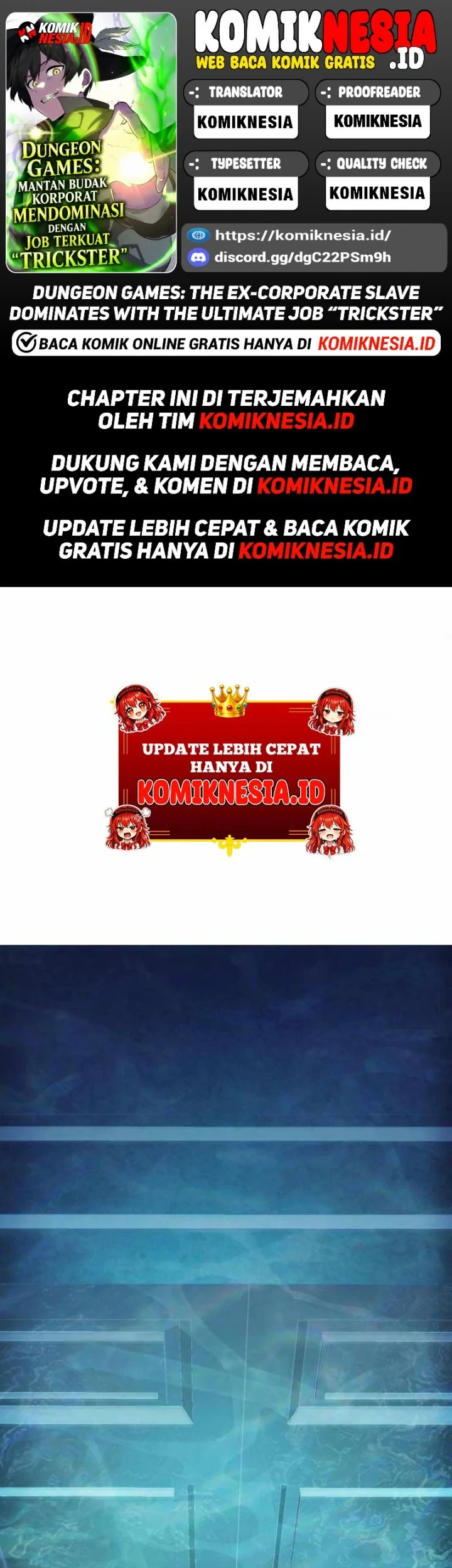 Komik Dungeon Games: The Ex-Corporate Slave Dominates With the Ultimate Job “Trickster” Chapter 6 gambar 1