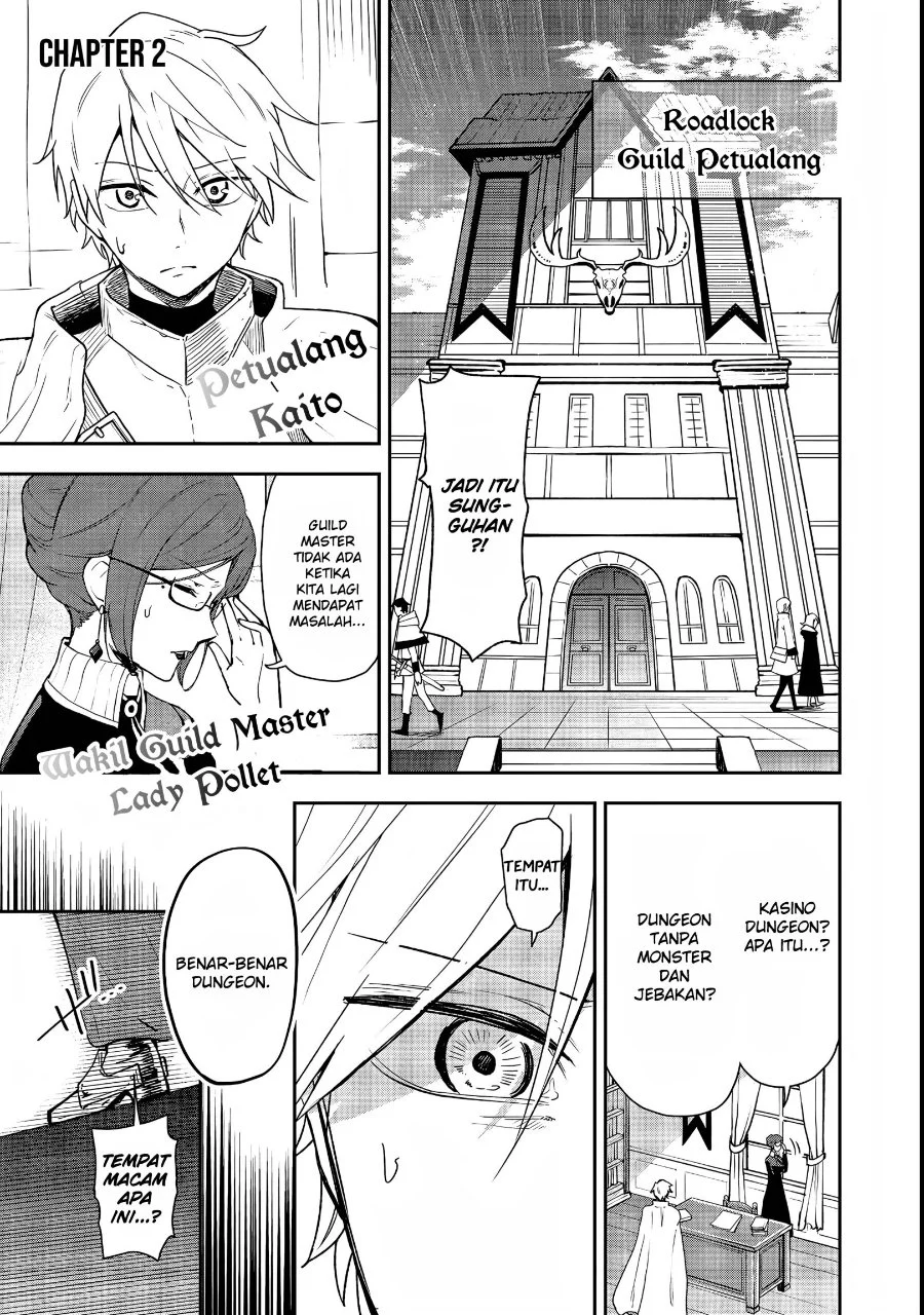 Manga Dungeon Master Madarame: Playing by the Rules Wasn’t Going to Work, so I Decided to Build a Casino Chapter 2 gambar 2