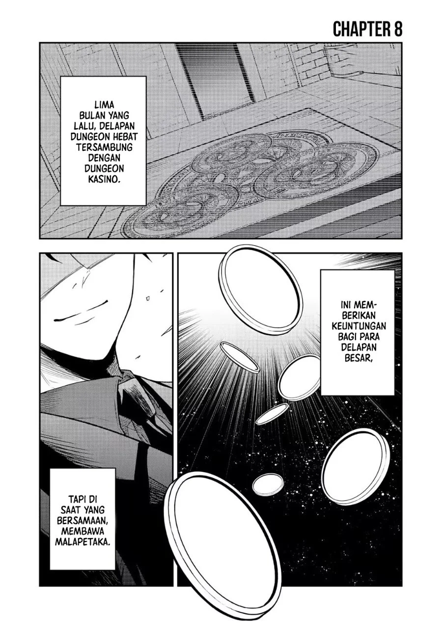Manga Dungeon Master Madarame: Playing by the Rules Wasn’t Going to Work, so I Decided to Build a Casino Chapter 8 gambar 2