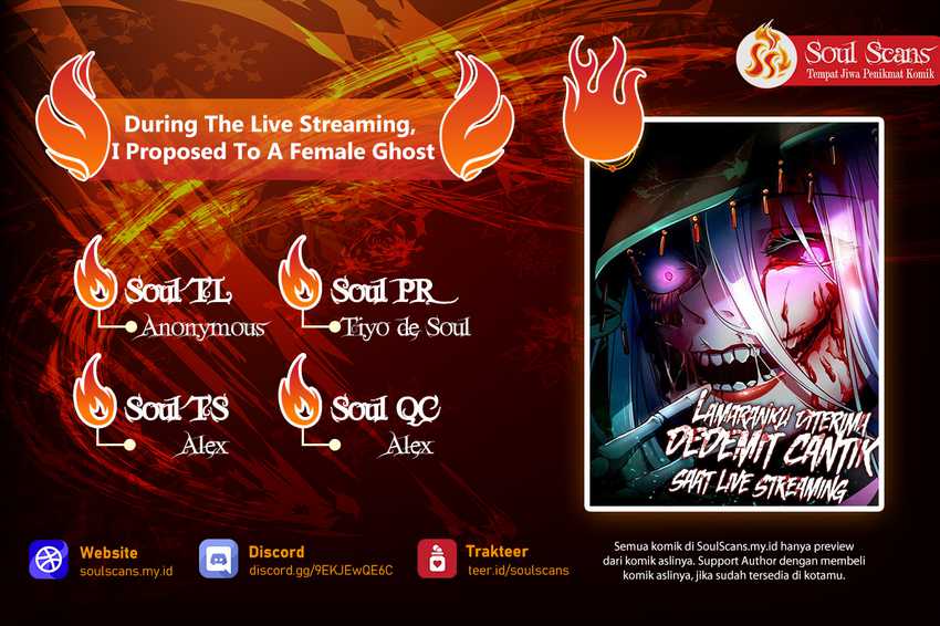 Komik During The Live Streaming, I Proposed To A Female Ghost Chapter 43 gambar 1