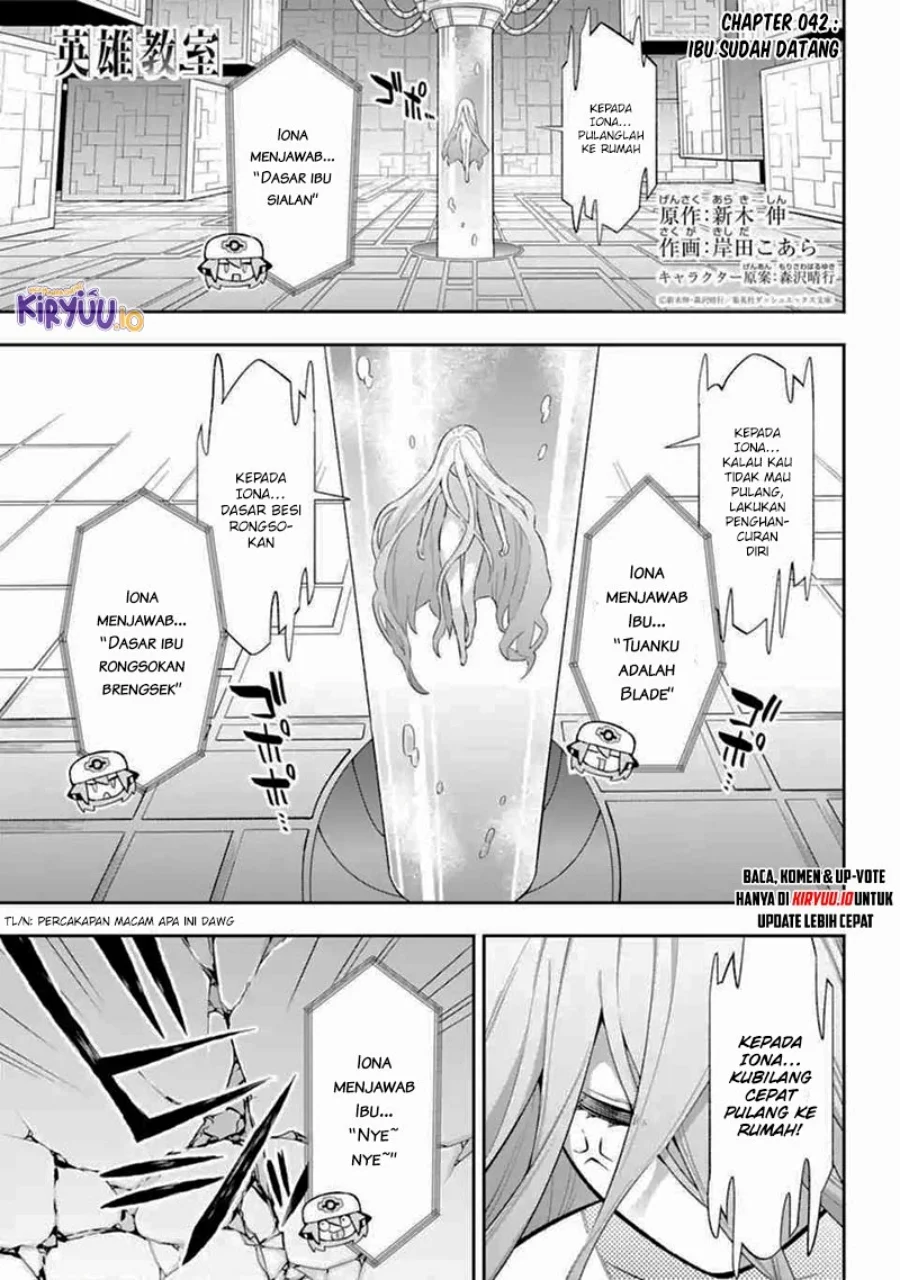 Manga Eiyuu Kyoushitsu Chapter 42 gambar 2