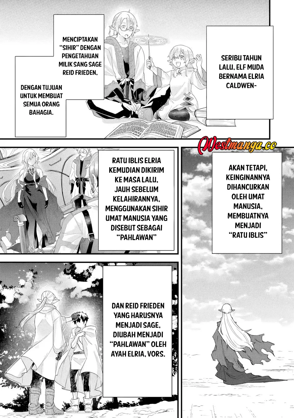 Manga Eiyuu to Kenja no Tensei Kon Chapter 35 gambar 2