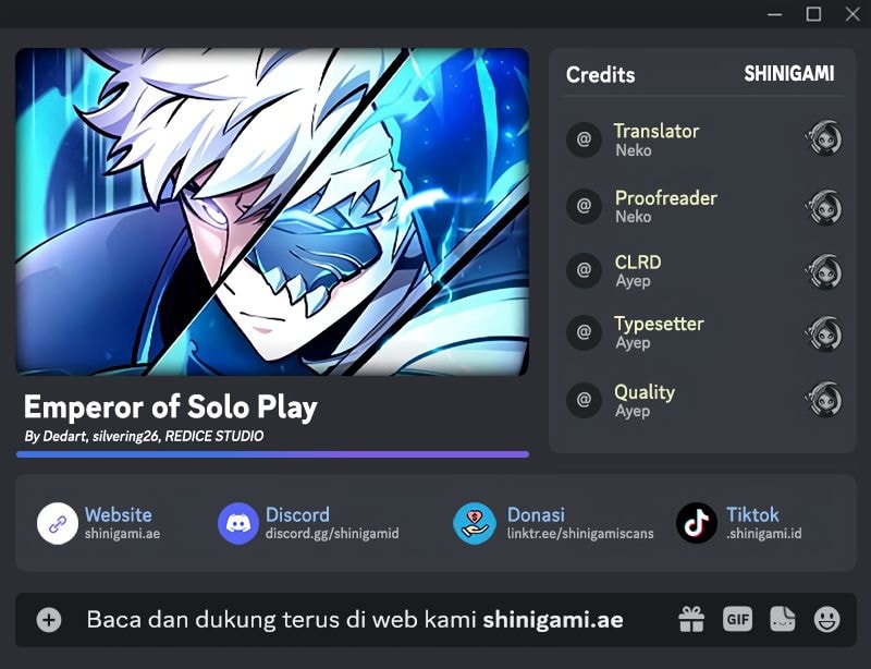 Komik Emperor Of Solo Play Chapter 2 gambar 1
