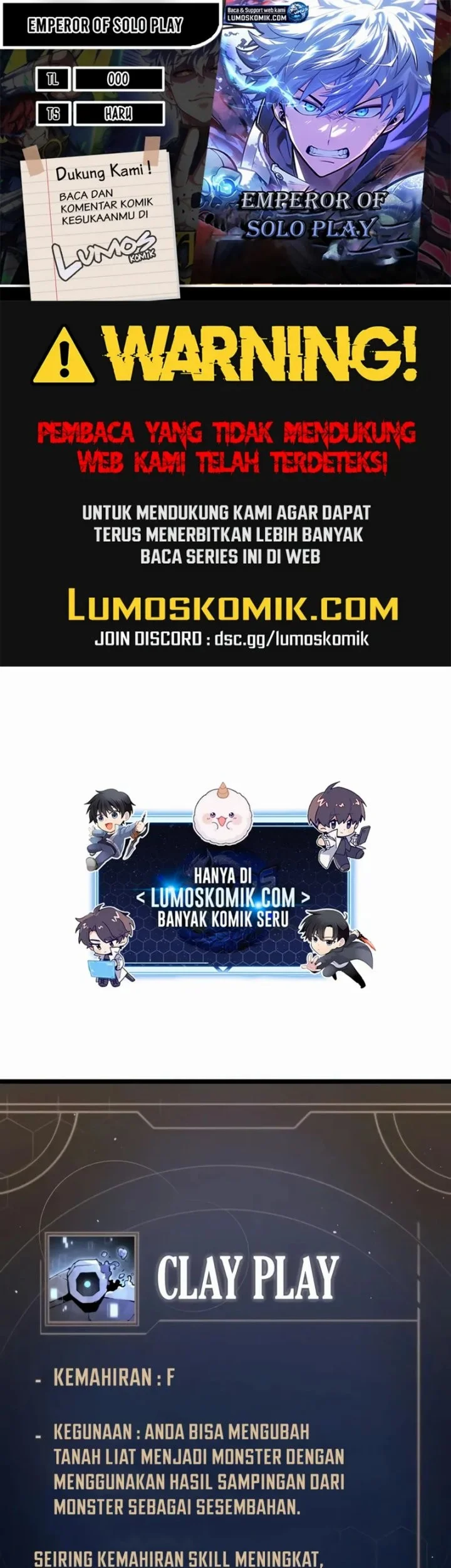Komik Emperor Of Solo Play Chapter 34 gambar 1