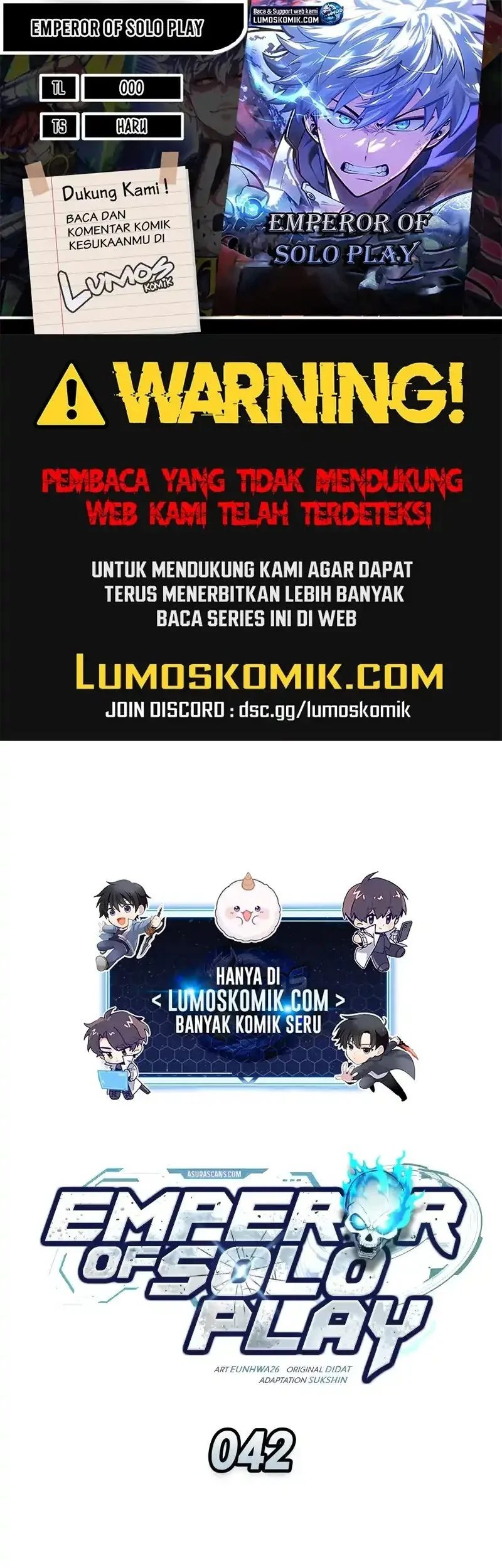 Komik Emperor Of Solo Play Chapter 42 gambar 1