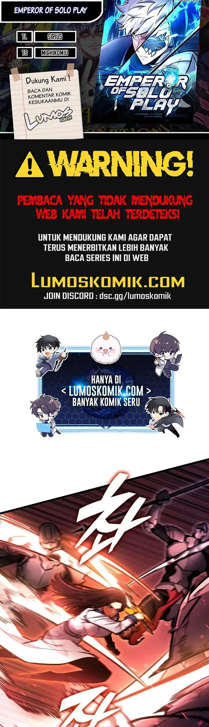Komik Emperor Of Solo Play Chapter 63 gambar 1