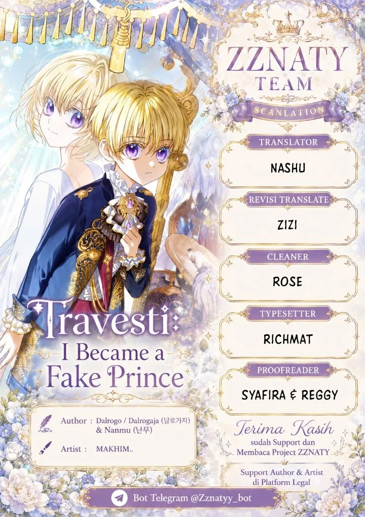 Komik En Travesti - I Became a Fake Prince Chapter 18 gambar 1