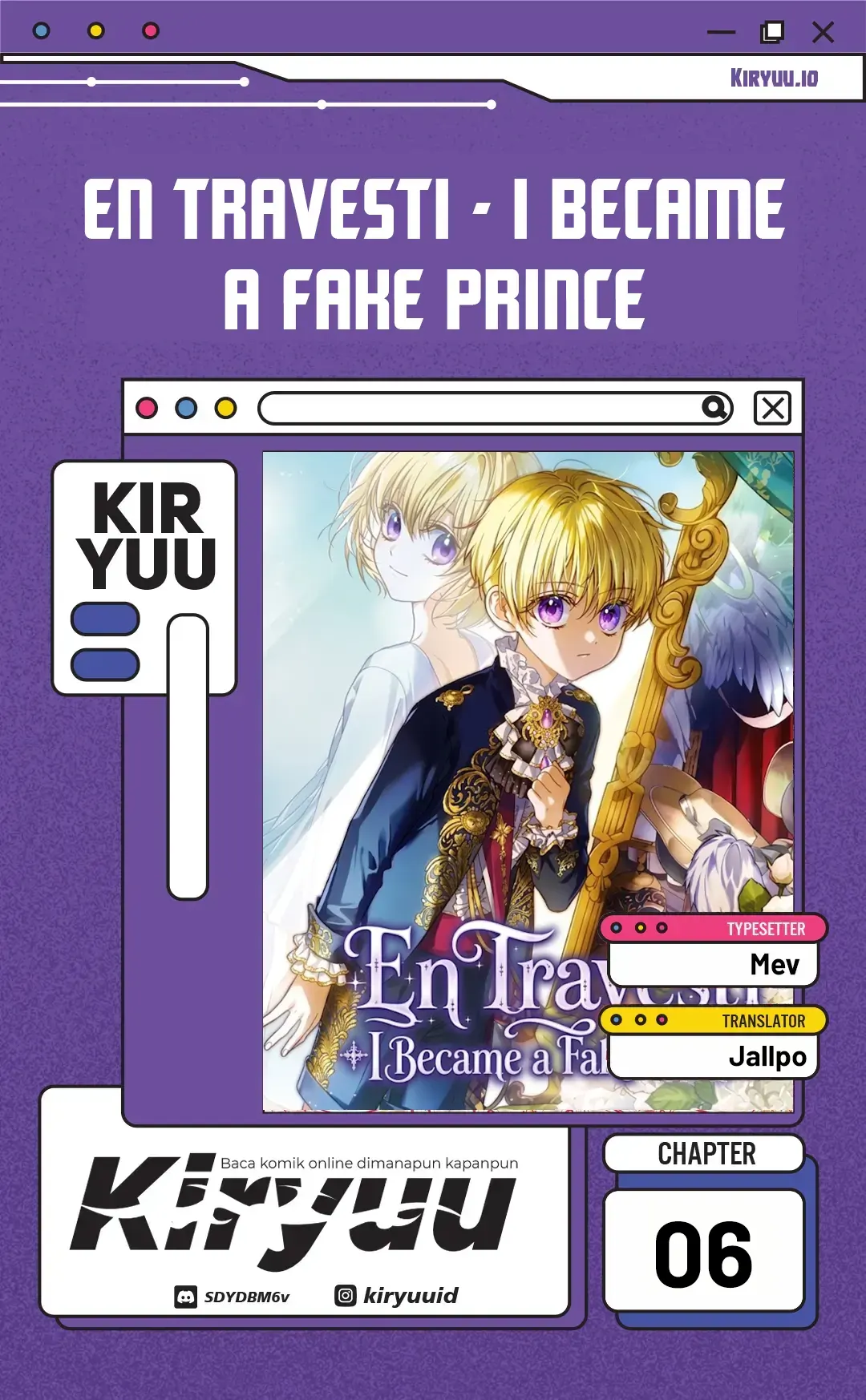 Komik En Travesti - I Became a Fake Prince Chapter 6 gambar 1