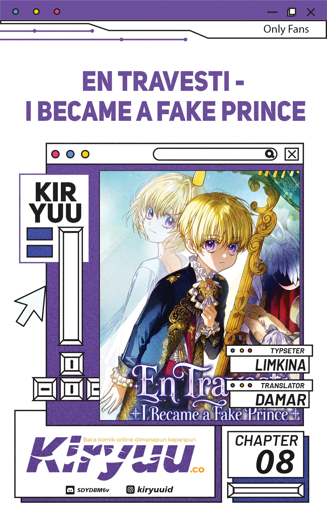 Komik En Travesti - I Became a Fake Prince Chapter 8 gambar 1