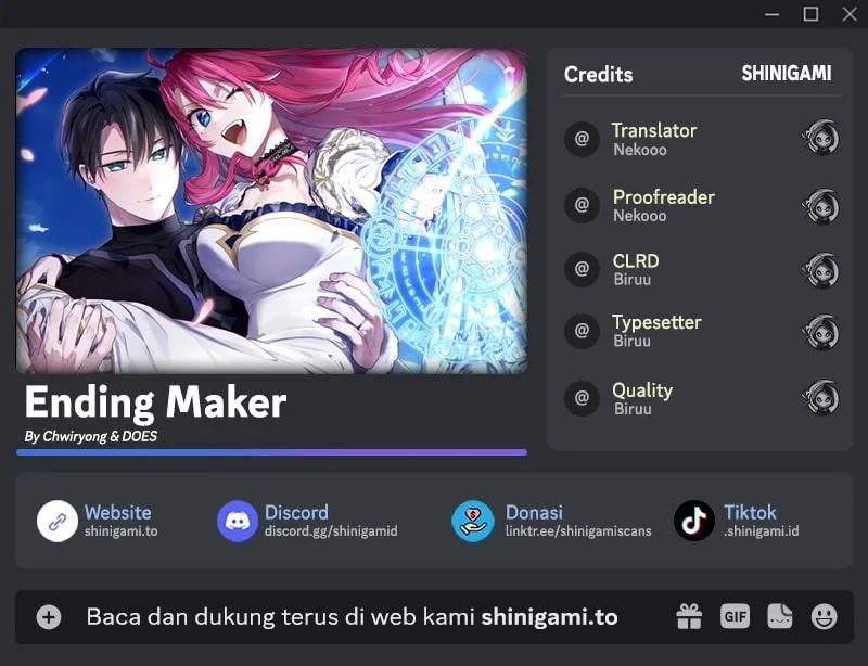 Komik Ending Maker Chapter 74 gambar 1