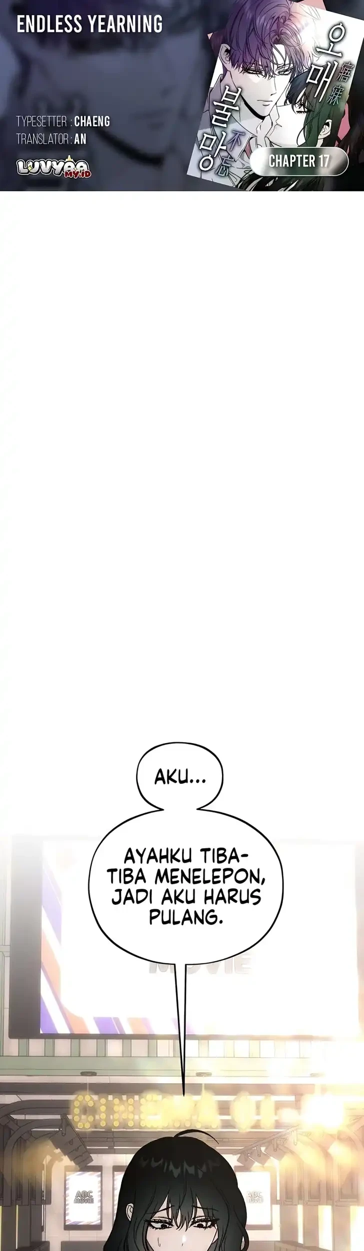 Komik Endless Yearning Chapter 17 gambar 1