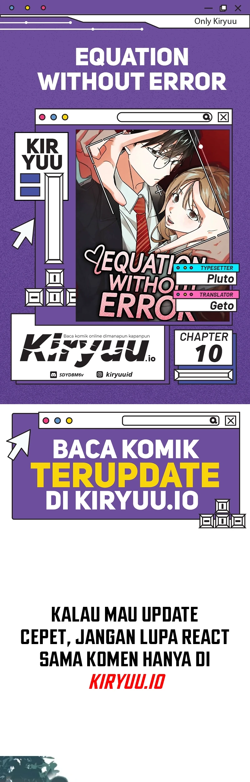 Komik Equation Without Error Chapter 10 gambar 1