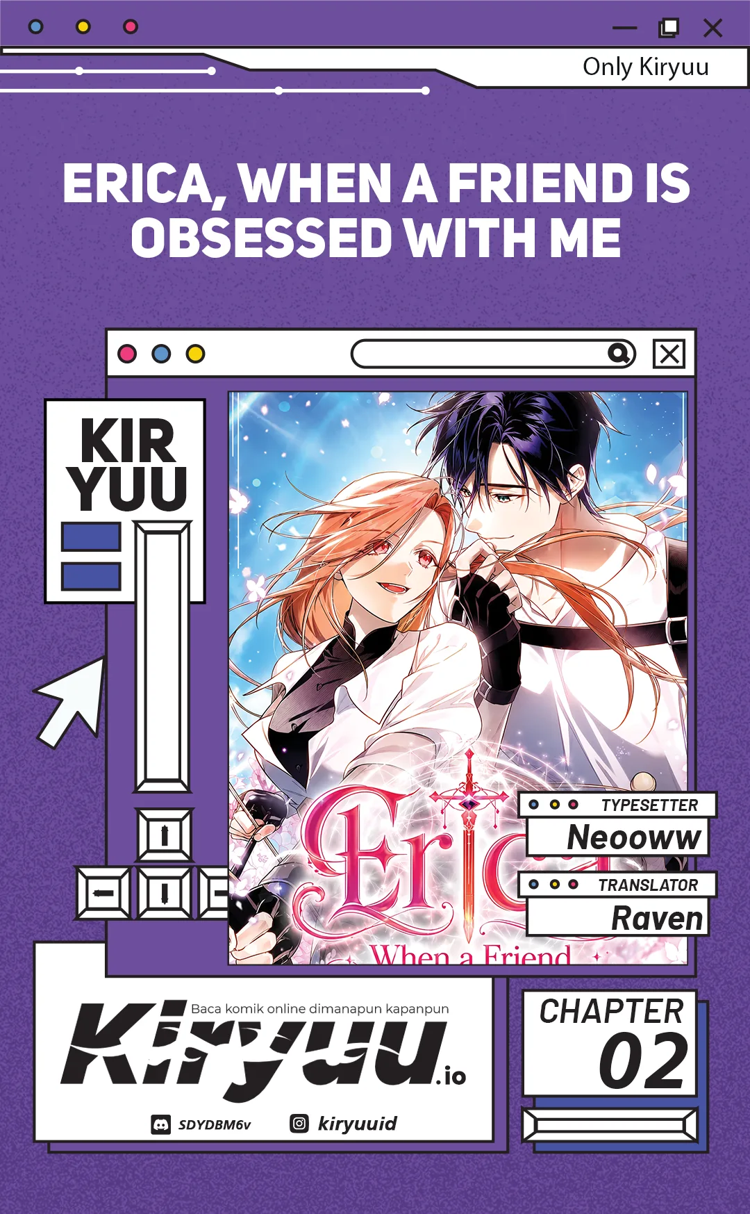 Komik Erica, When a Friend Is Obsessed With Me Chapter 2 gambar 1