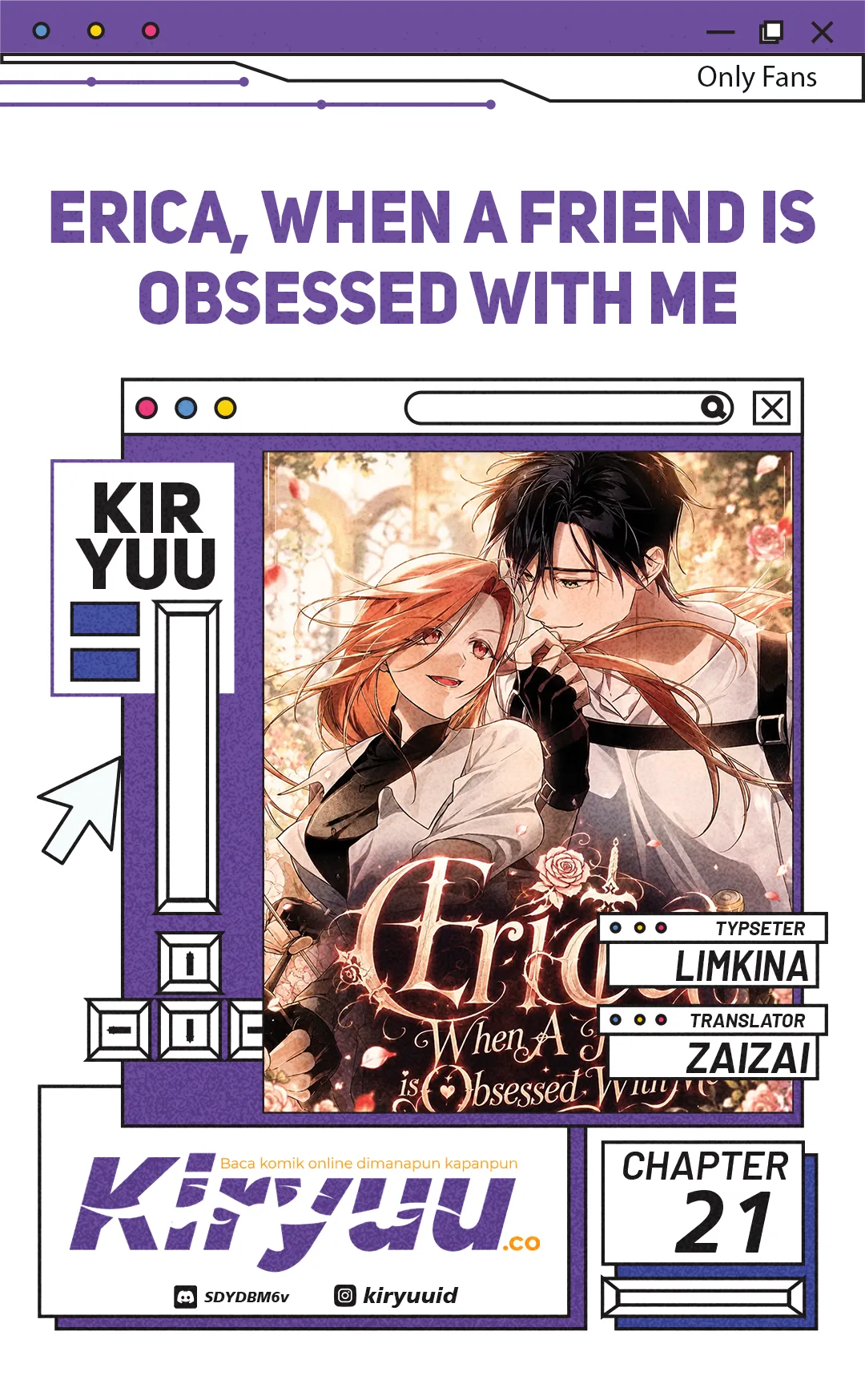 Komik Erica, When a Friend Is Obsessed With Me Chapter 21 gambar 1
