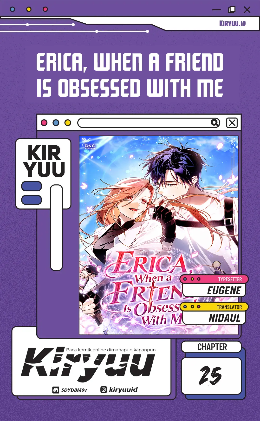 Komik Erica, When a Friend Is Obsessed With Me Chapter 25 gambar 1