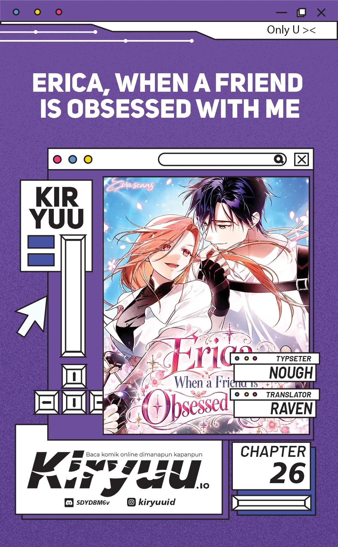 Komik Erica, When a Friend Is Obsessed With Me Chapter 26 gambar 1