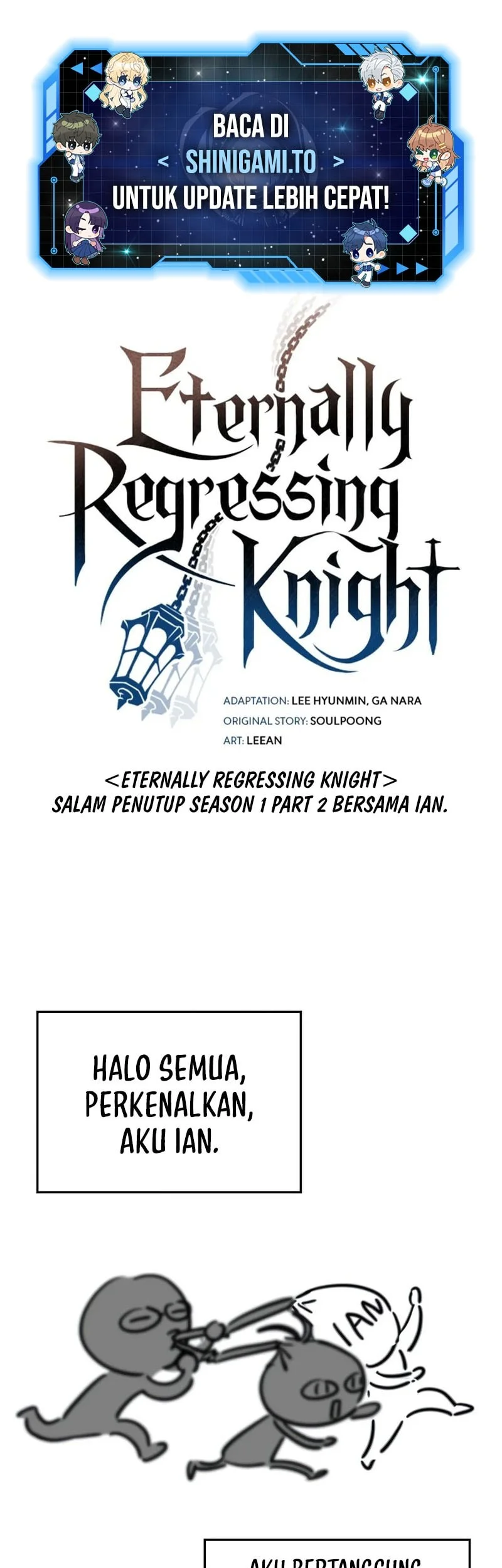 Manhwa Eternally Regressing Knight Chapter 112.2 gambar 2