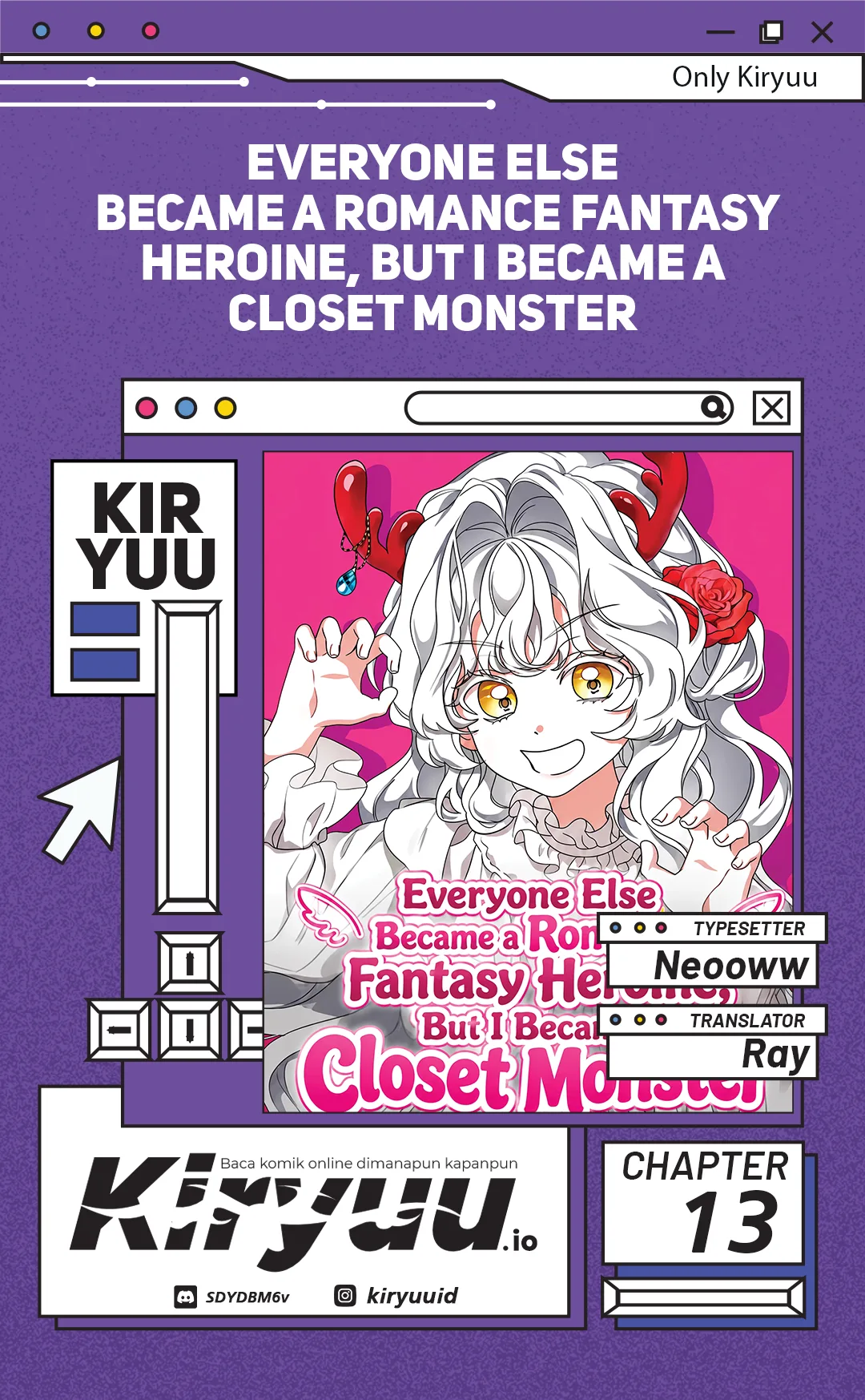 Komik Everyone Else Became a Romance Fantasy Heroine, But I Became a Closet Monster Chapter 13 gambar 1