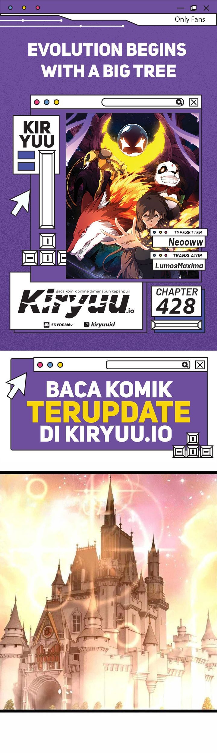 Komik Evolution Begins With A Big Tree Chapter 428 gambar 1